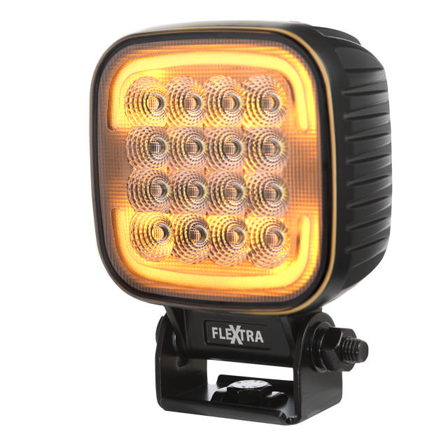 WORK LIGHT WITH POSITION LIGHT 80 W 12-48 V, ECE R7, R10