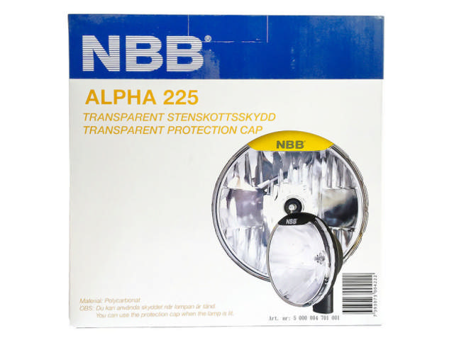 STENSKOTTSSKYDD NBB ALPHA 225 TRANSPARENT,