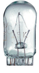 GLASSOCKELLAMPA 12V, W16W