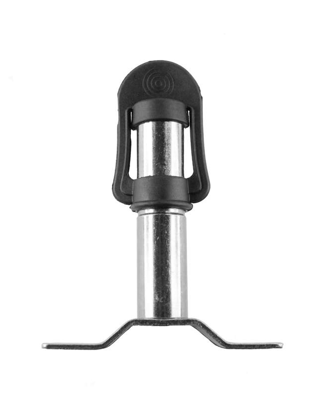 BRACKET WITH DIN CONNECTOR BOLT FASTENER, 2 BOLT STANDING