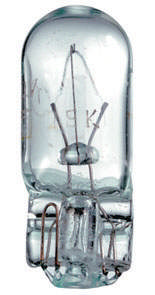 GLASSOCKELLAMPA 24V, W5W