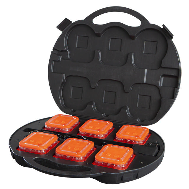 VARNINGSLJUS 6 st REKTANGULÄRA