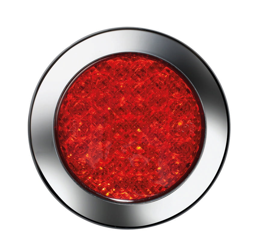 REAR LIGHT LED DIM RED, 24 V, Cable 0.5 m