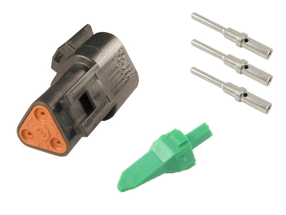 DEUTSCHKONTAKT HANE 3-POL, DT04-3P-CE02-KIT