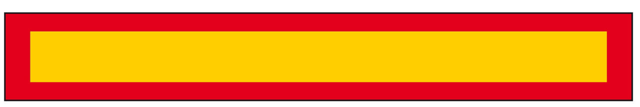 REFLEXSKYLT SLÄP 1130X196MM