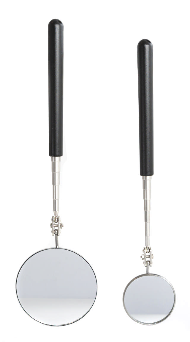 Inspektionsspegel med PVC handtag