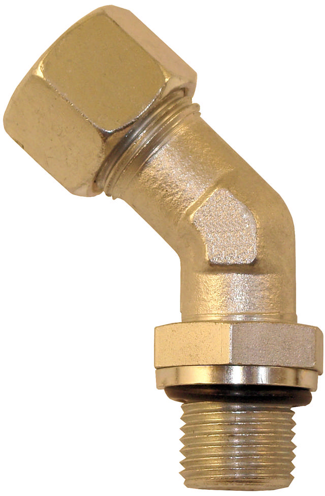VINKELKOPPLING 45°  M16-12MM
