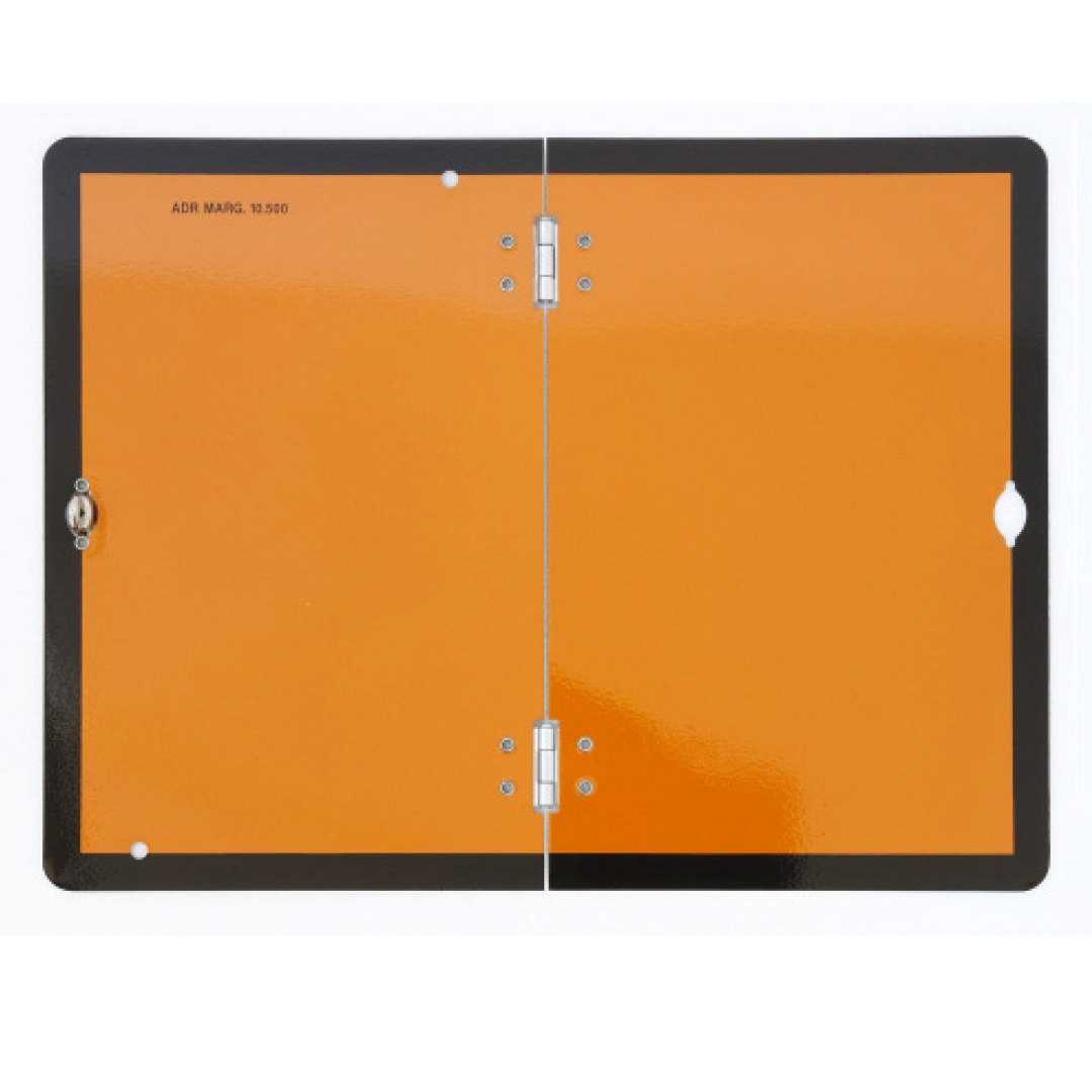 SIGN DANGEROUS GOODS FOLDABLE ALUMINUM 400 x 300 x 1 mm