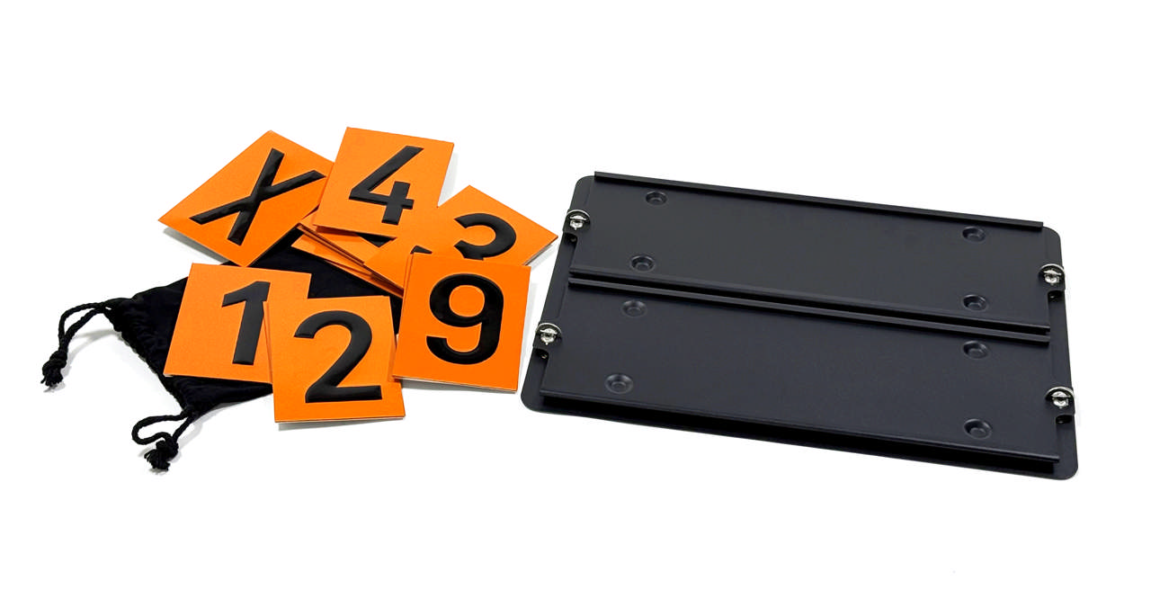 ADR SIGN 27 INTERCHANGEABLE DIGITS