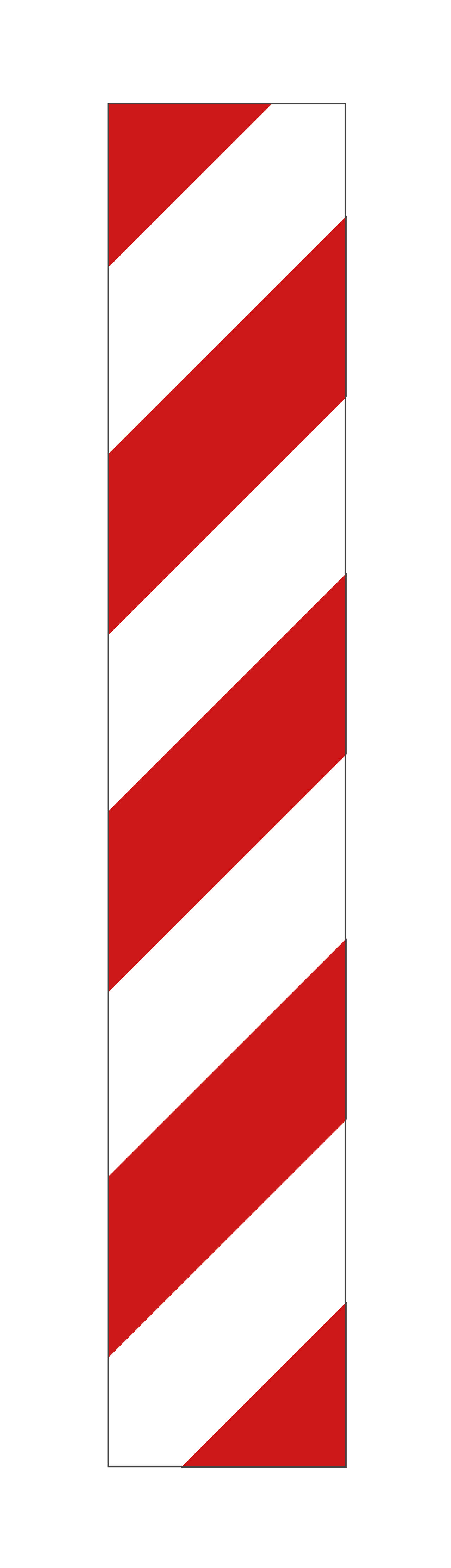 VARNINGSSKYLT SIDOMARKERING VÄNSTER