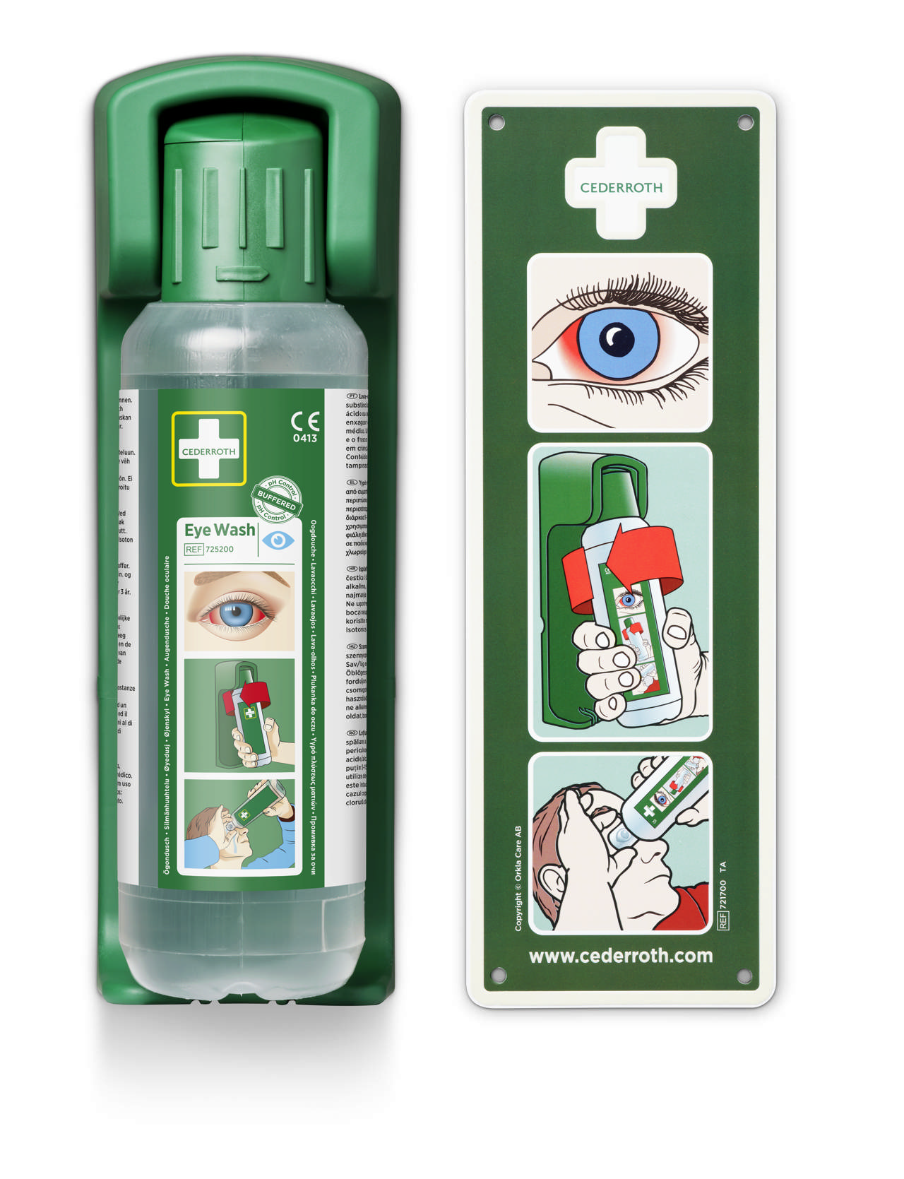 VÄGGHÅLLARE TILL ÖGONDUSCH