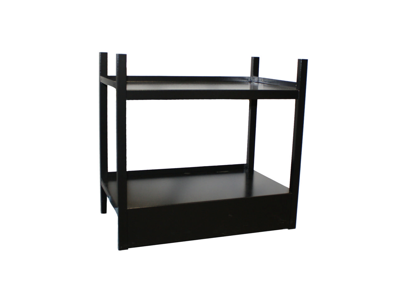 REGAL FLOOR MODULE, HIGH SHELF BLACK