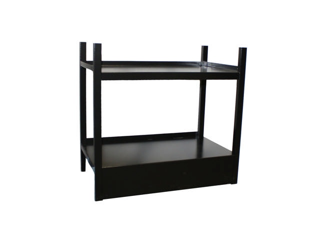 REGAL FLOOR MODULE, HIGH SHELF BLACK