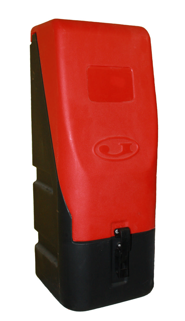 BRANDBOX JBTE68, RÖD/SVART