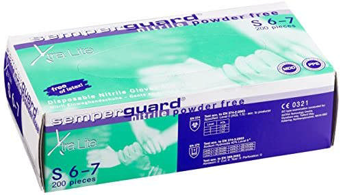 ENGÅNGSHANDSKE NITRIL PUDERFRI