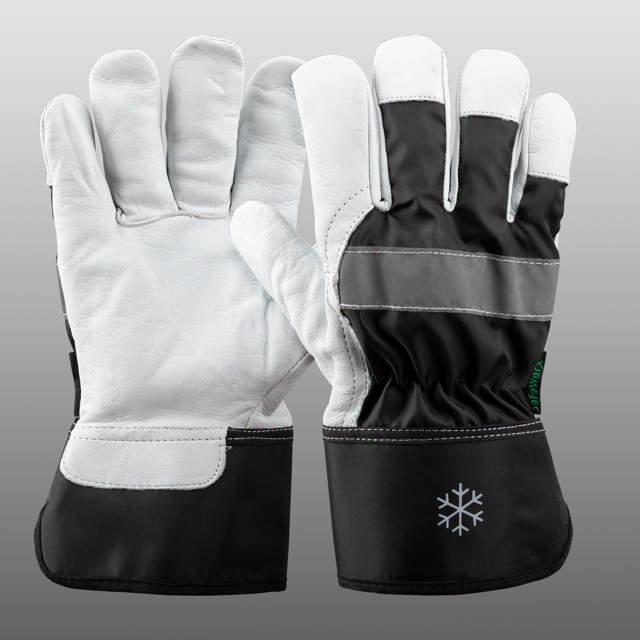 Fodrad arbetshandske Getnarv