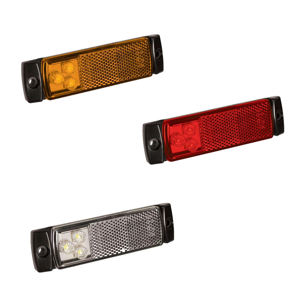 SIDOMARKERING/POSITIONSLJUS MED REFLEX