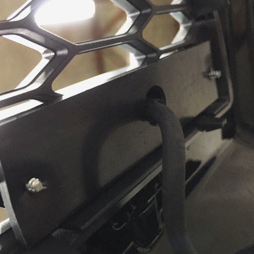 MOUNTING PLATE JULUEN DIRECTIONAL WARNING LIGHTS